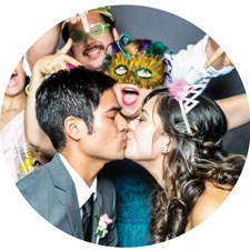 'The booth created and captured some of the most wonderful (and hilarious) memories at our wedding.' 